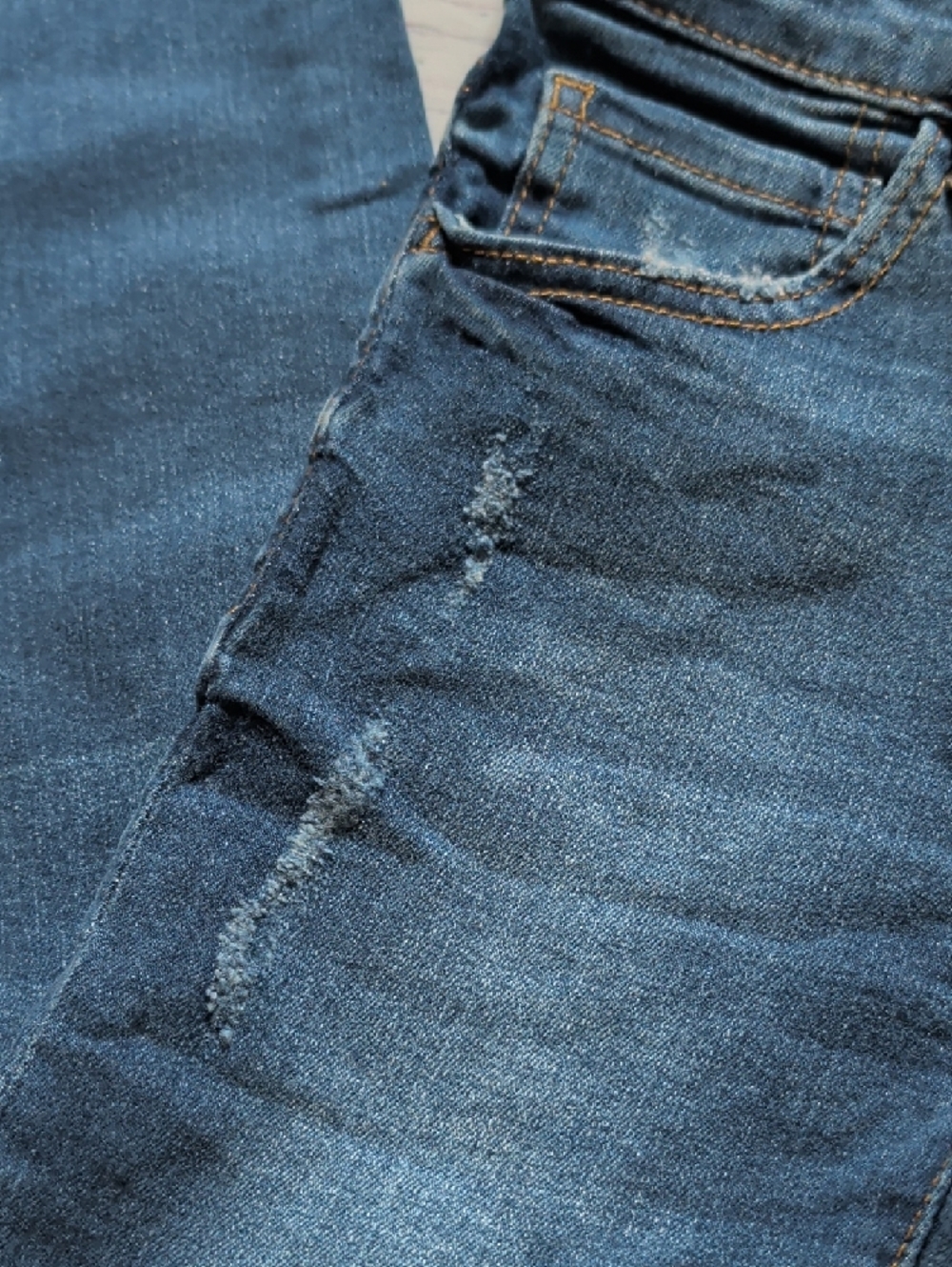 ๐ Zara Girls Dark Blue Kids Denim Jeans - Picture 4 of 10